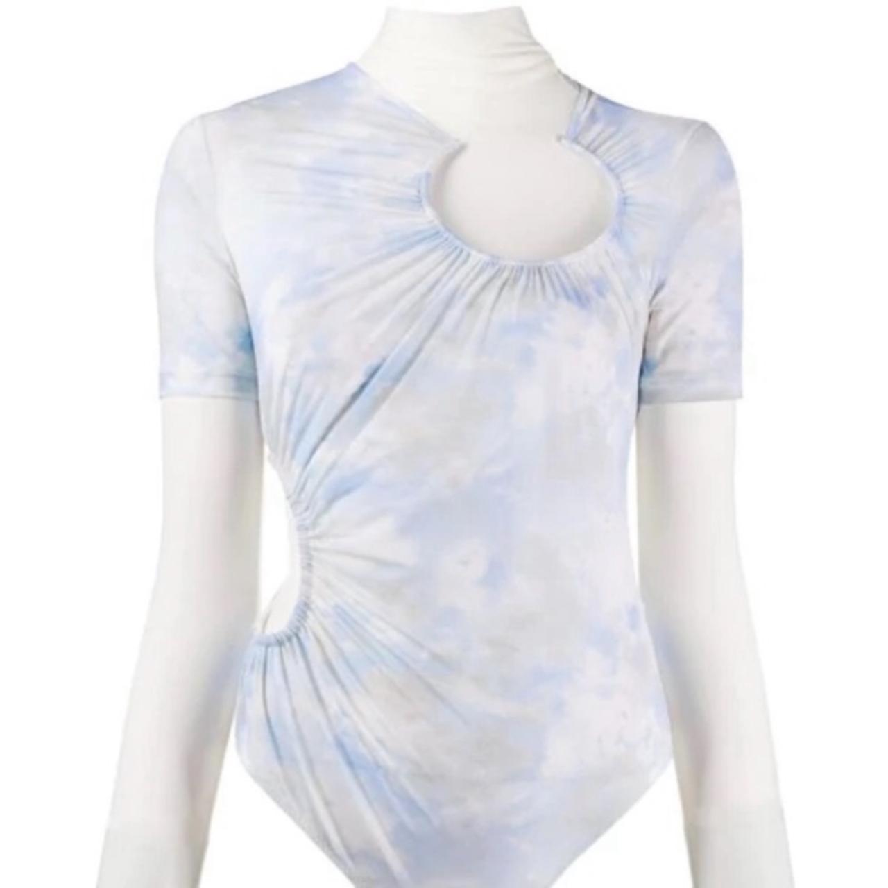 Product Image 1 - Off-White Cloud Tie-Dye Layered Bodysuit

Worn