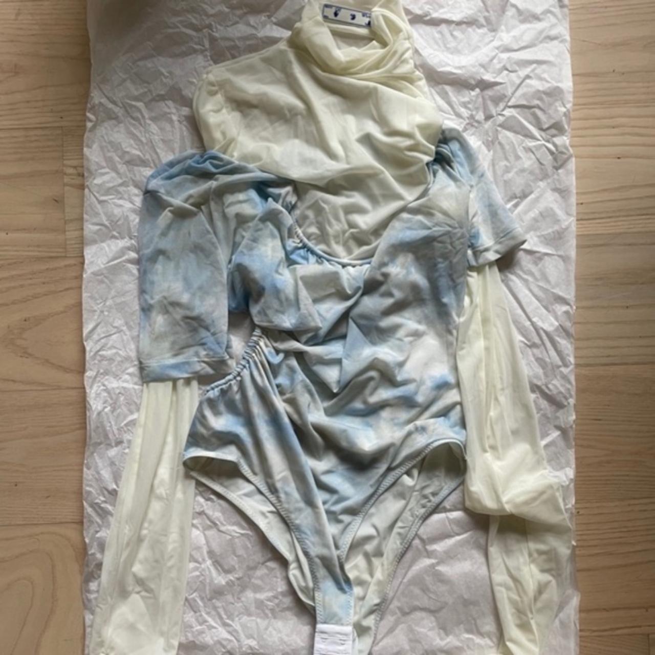 Product Image 2 - Off-White Cloud Tie-Dye Layered Bodysuit
Worn