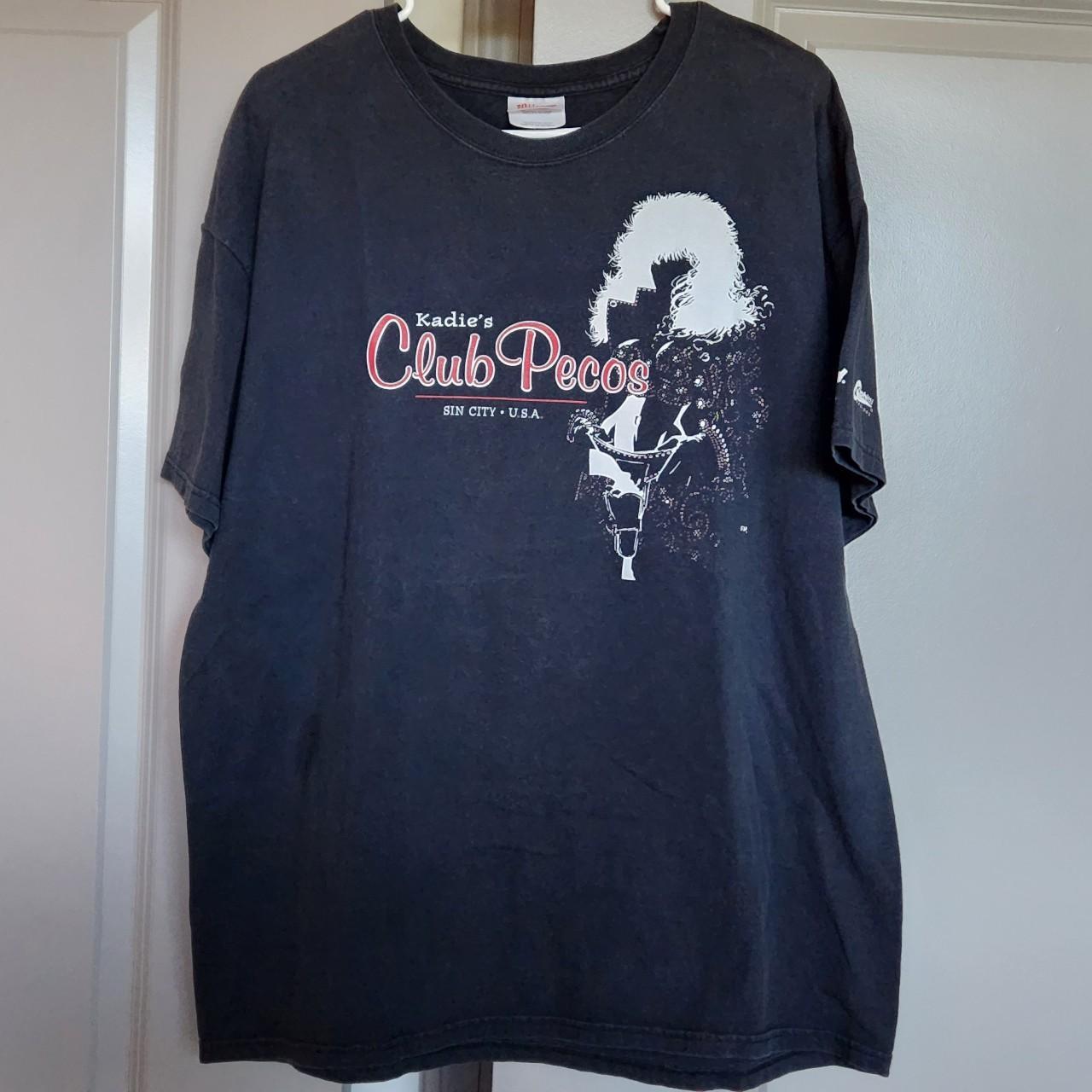 Vintage Y2K 00s Sin City Club Pecos comics tee shirt... - Depop