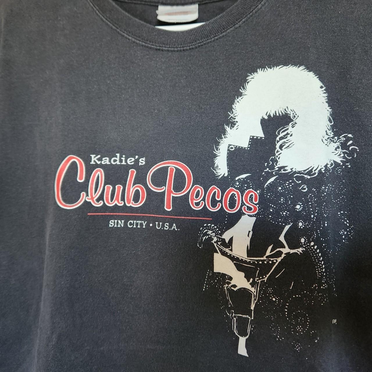 Vintage Y2K 00s Sin City Club Pecos comics tee shirt... - Depop