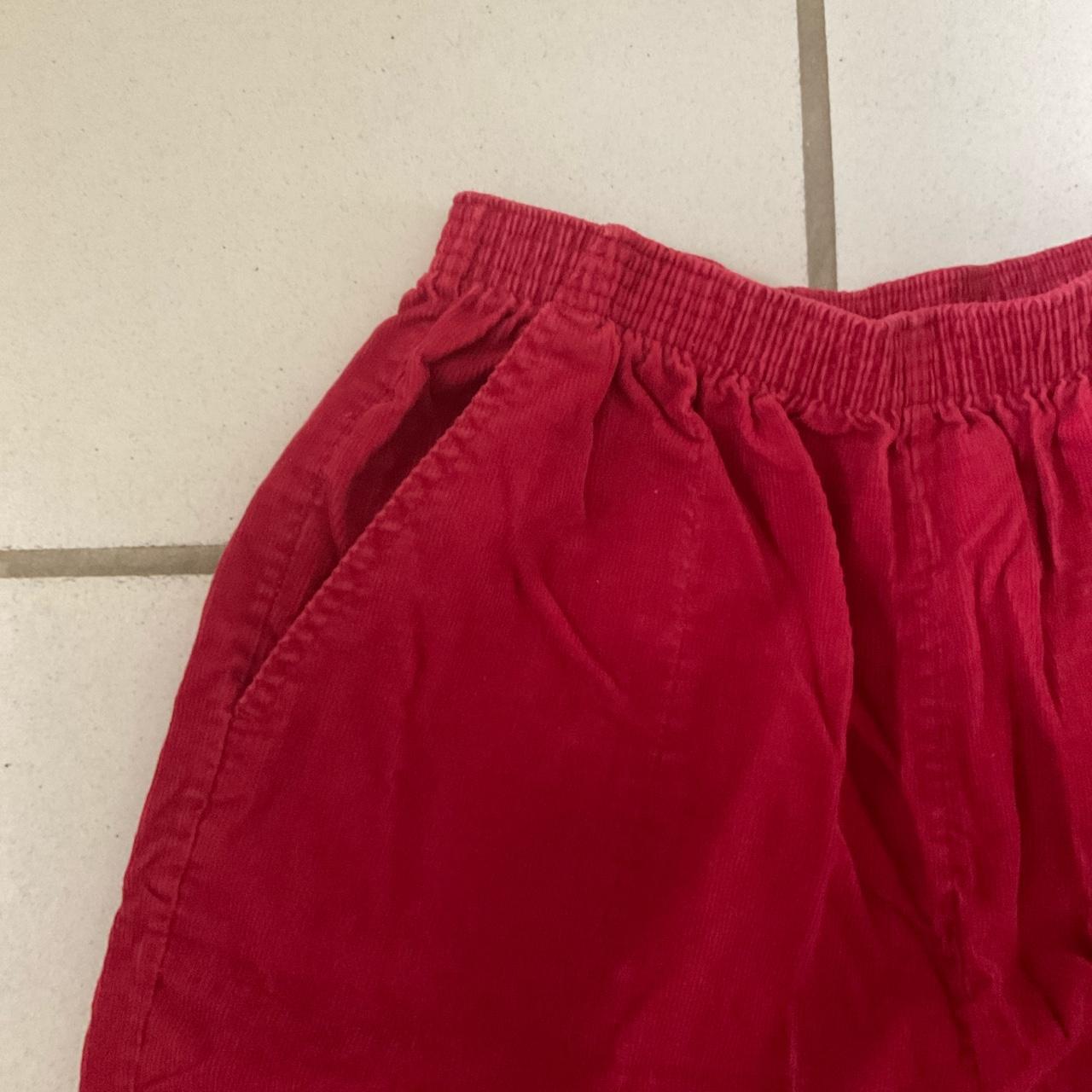 Product Image 2 - Red oversized skater pants with