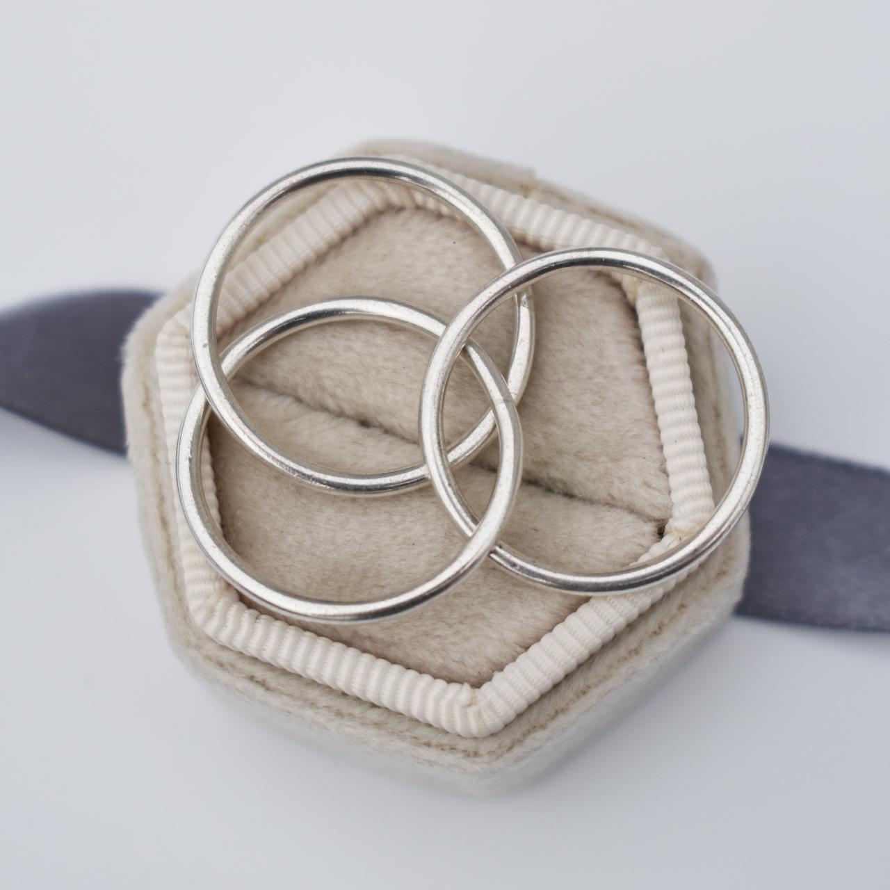 Connected Women's Ring - Silver – Silver trinity … - image 3