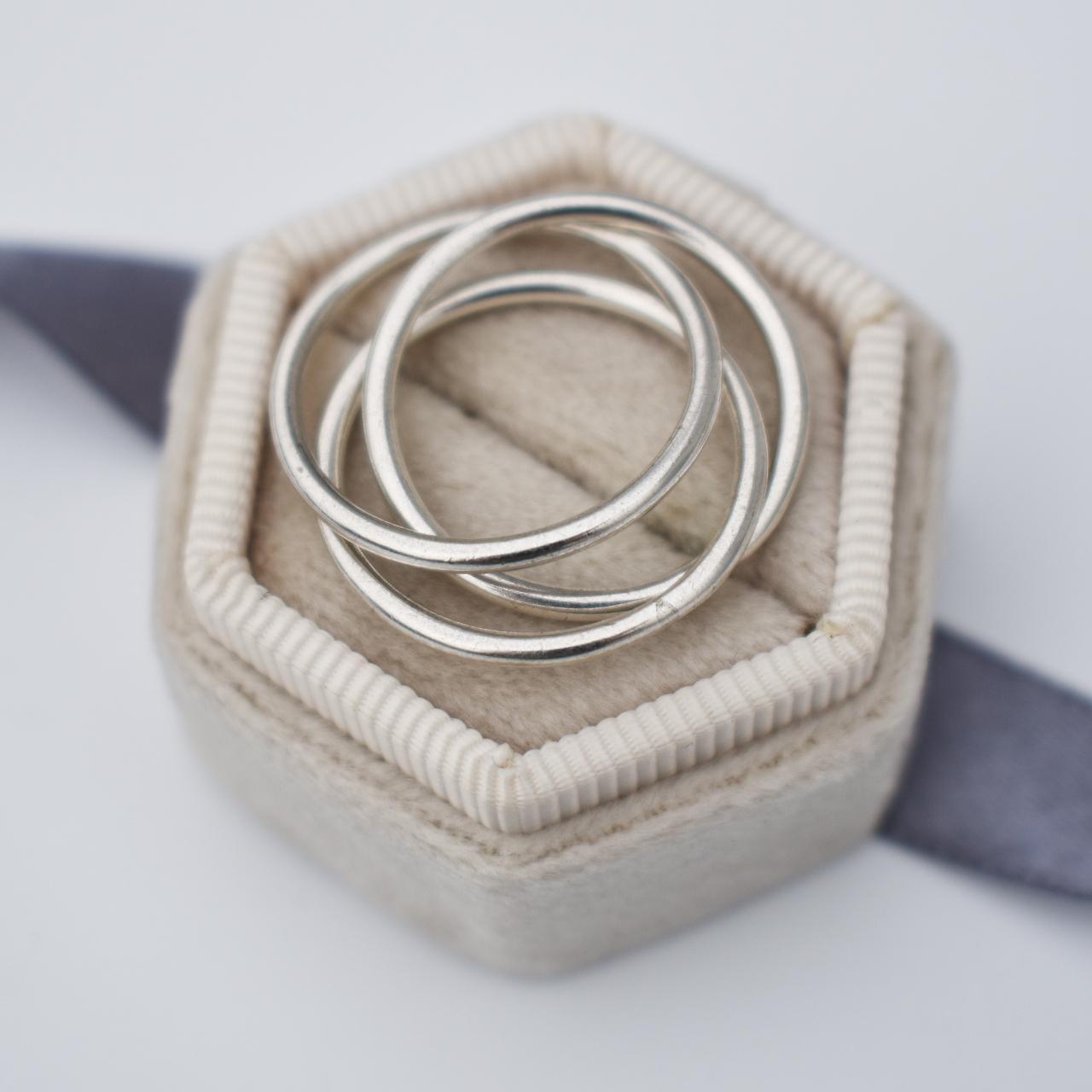 Connected Women's Ring - Silver – Silver trinity … - image 4