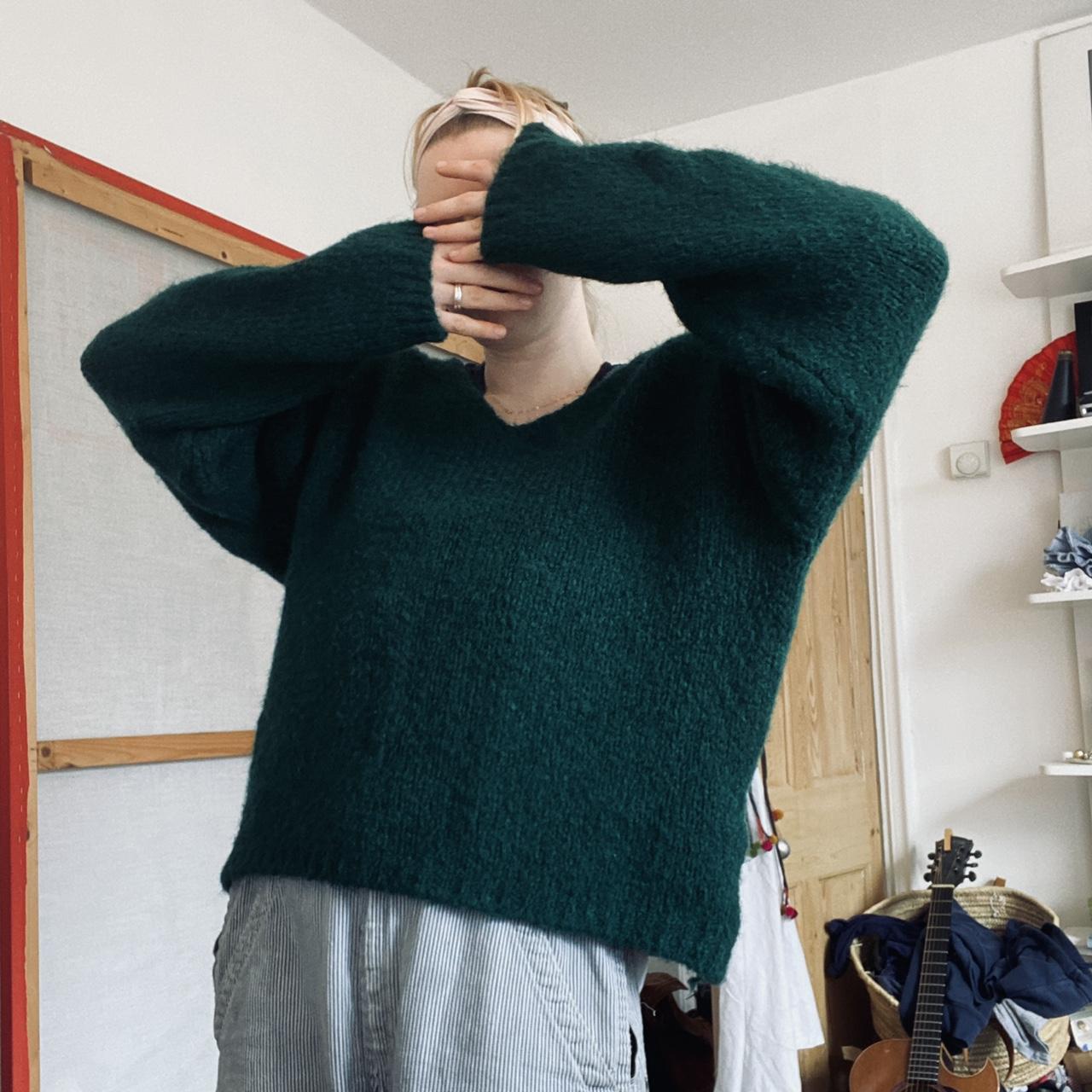 Women's Green Jumper | Depop