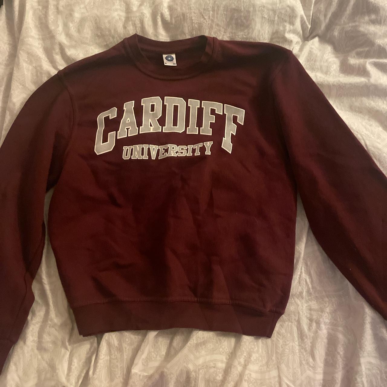 CARDIFF UNIVERSITY SWEATSHIRT S Worn a few times -... - Depop