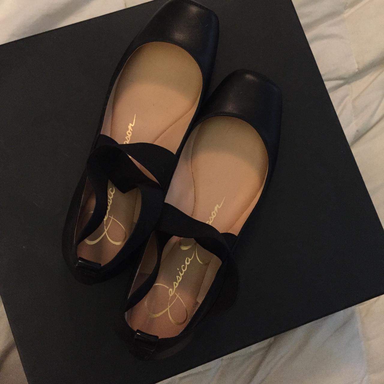 Jessica Simpson Mandalaye ballet flats. Worn once.... - Depop