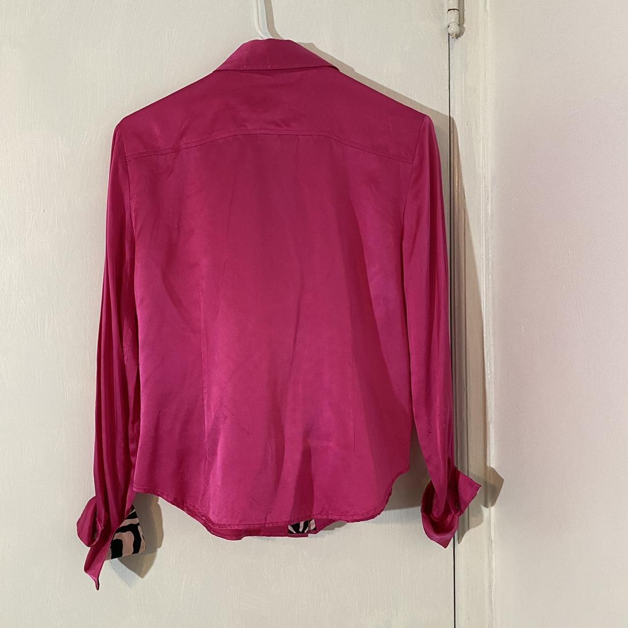 Robbie Bee Women's Pink Blouse | Depop