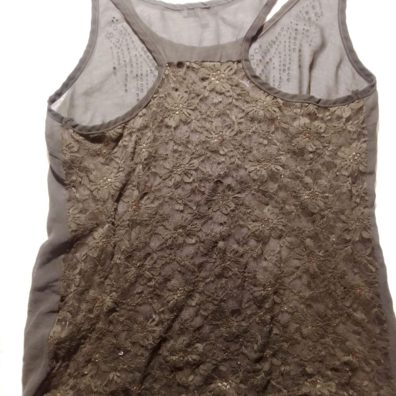 Product Image 4 - Brown Lacey See-Through tank top