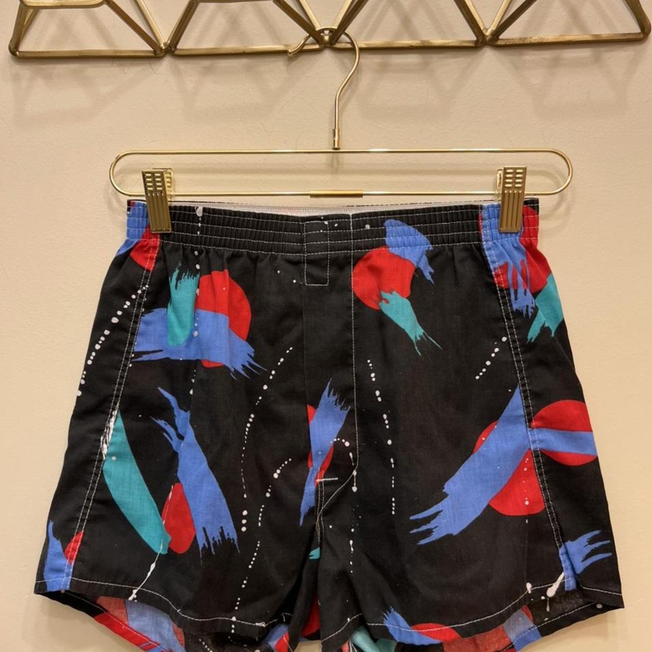 Vintage 80s Hanes boxers never worn. Rad print! - Depop