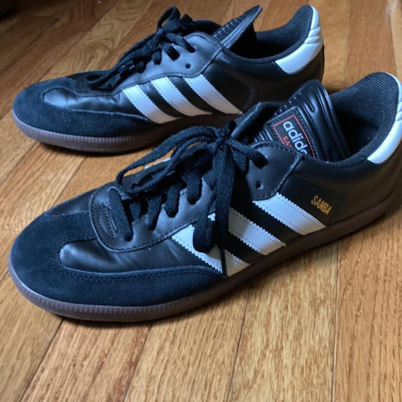 Adidas Samba Black - Depop