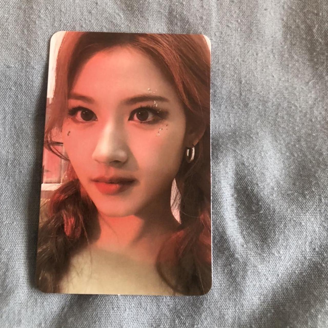 Twice Sana formula of love photocard #twice #sana... - Depop