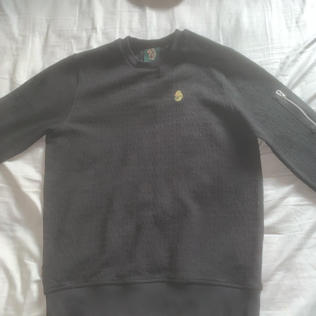Black Luke Sport jumper Size Small, Hardly