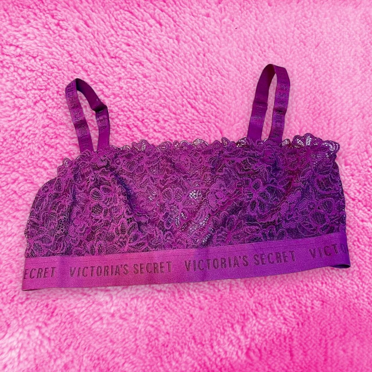 Perfect condition Pink by Victoria's Secret bras. - Depop