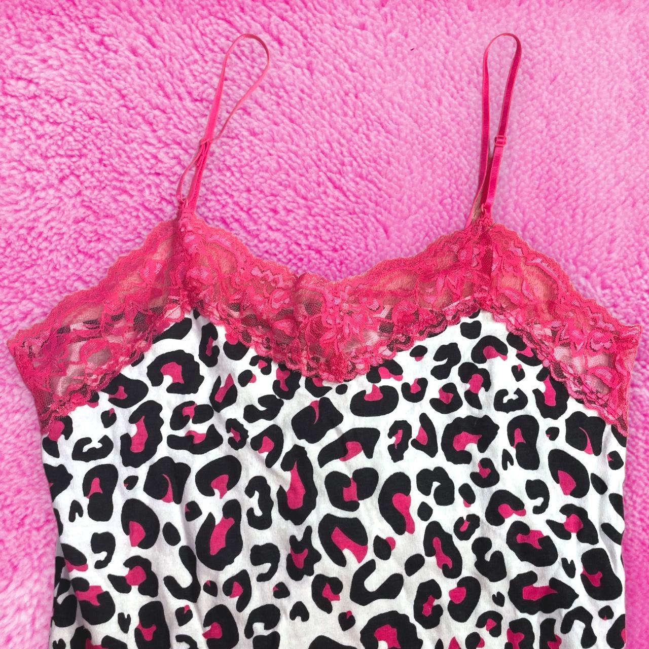 Product Image 2 - Pink Cheetah Print Lace Camisole