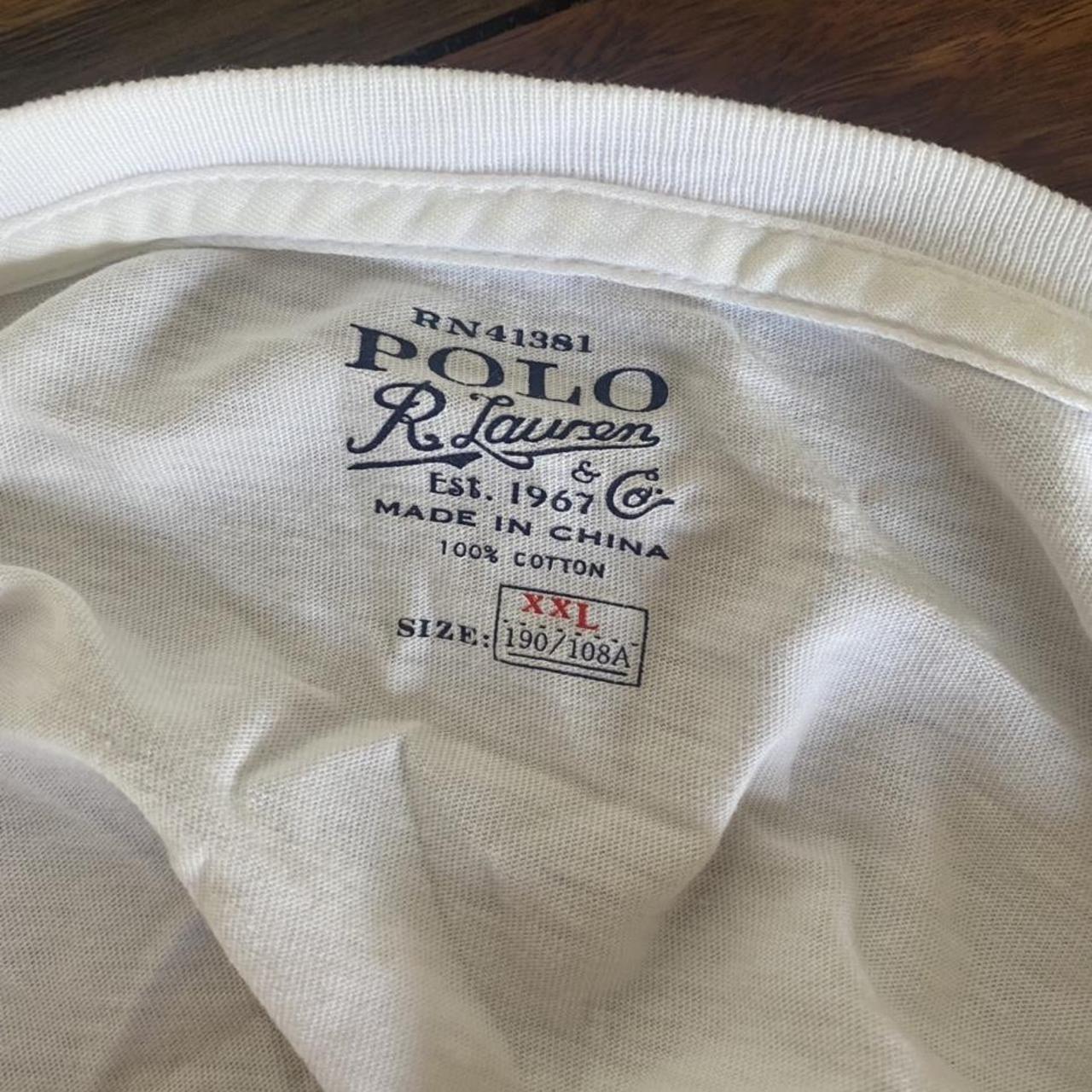 Polo Ralph Lauren | White | XXL Worn. Good... - Depop