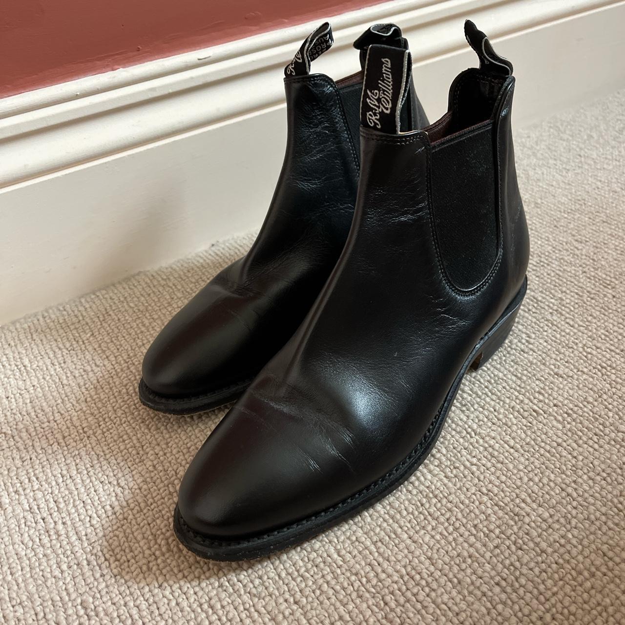 R.M Williams “Adelaide” Ankle Boots. Black Leather.... - Depop