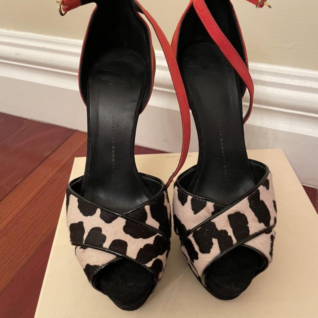giuseppe zanotti blue heels