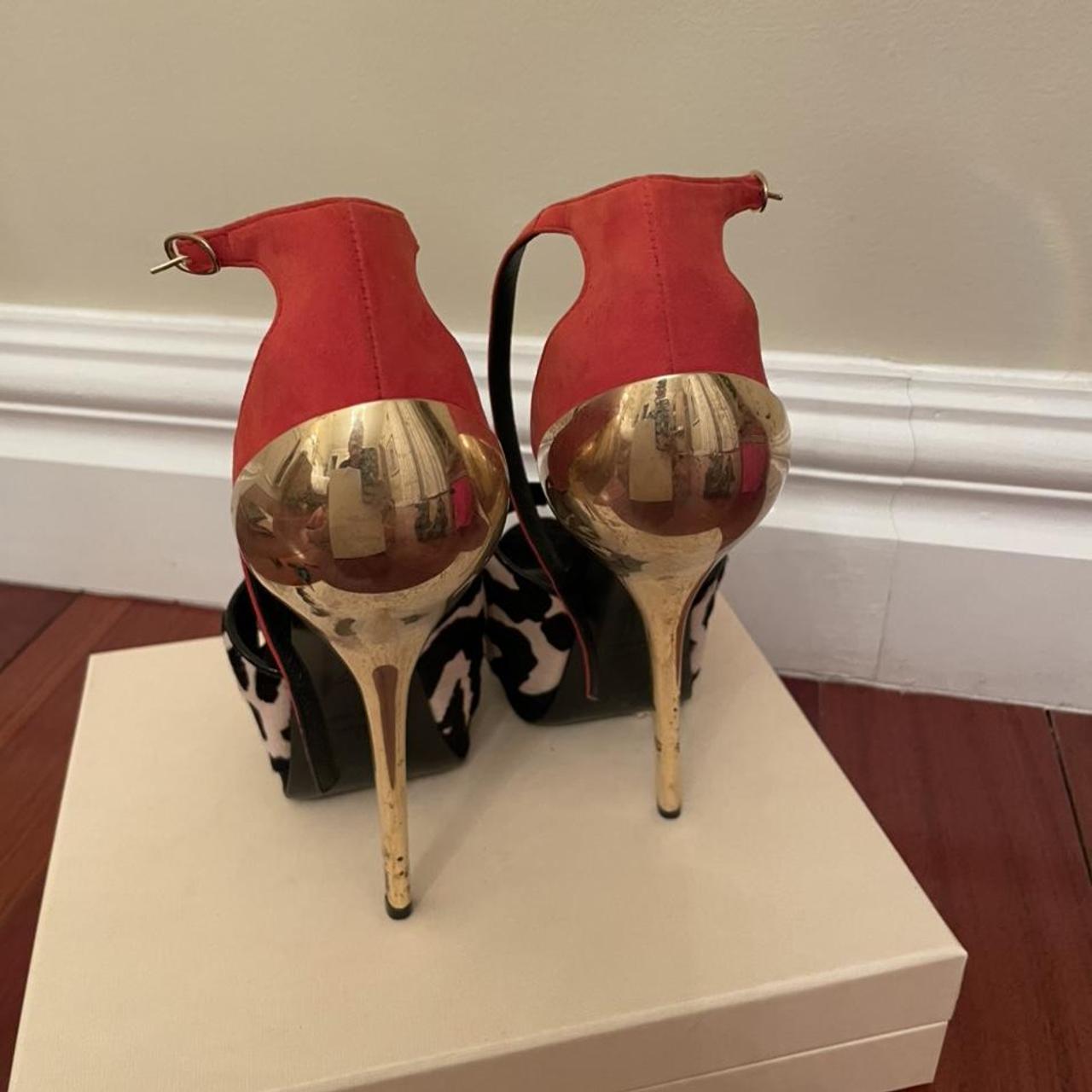 giuseppe zanotti blue heels