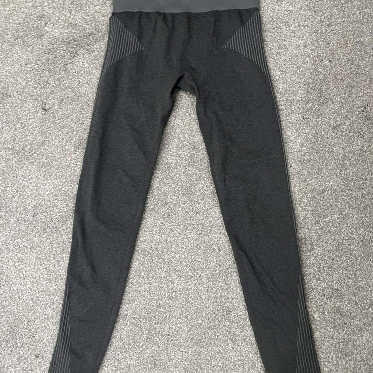 grey gym set, not sure what brand as it was gifted... - Depop
