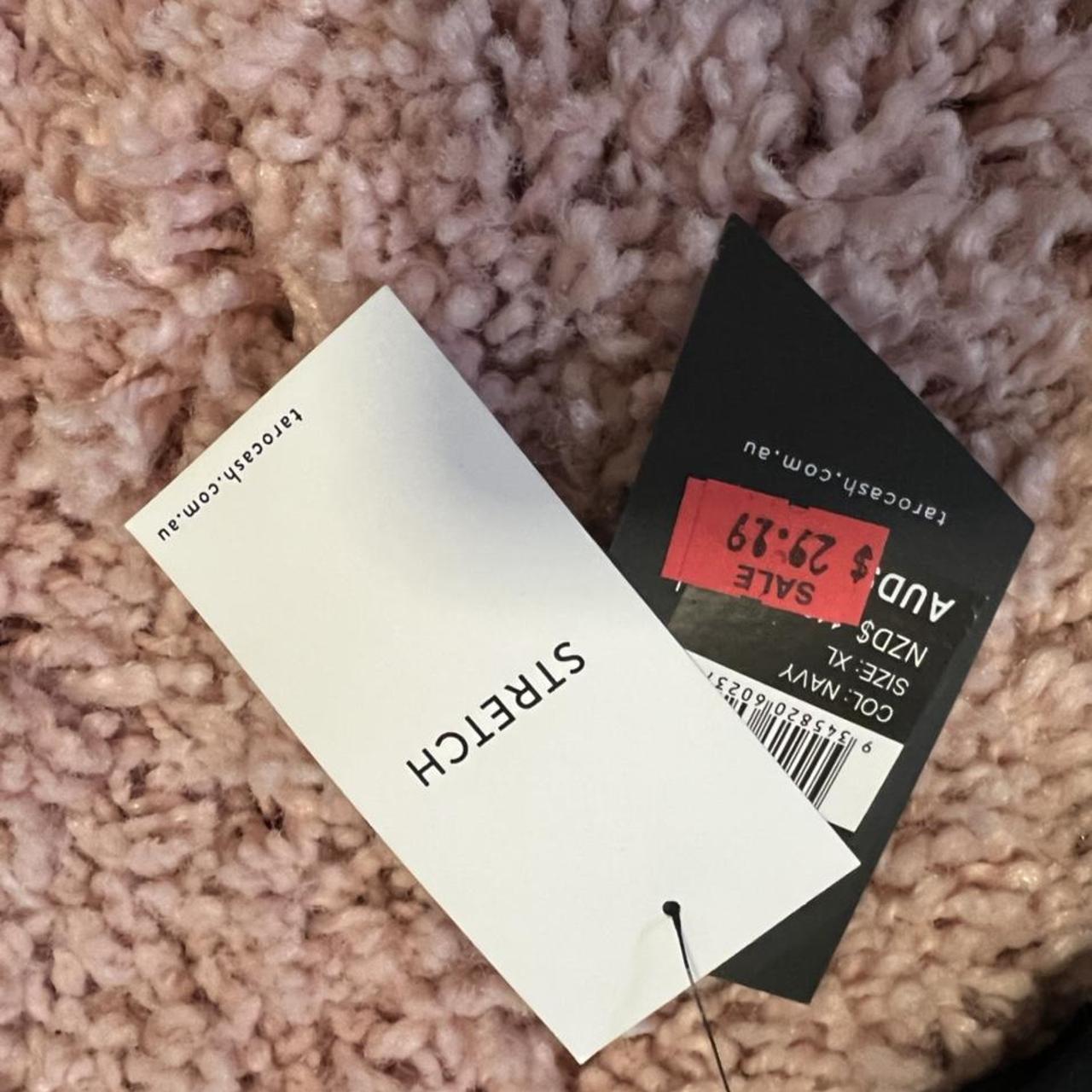 Tarocash navy blue going out shirt never worn... Depop