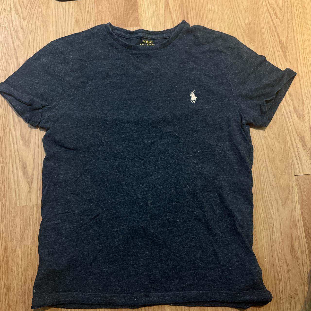 Polo Ralph Lauren navy blue t-shirt Slim fit - Depop