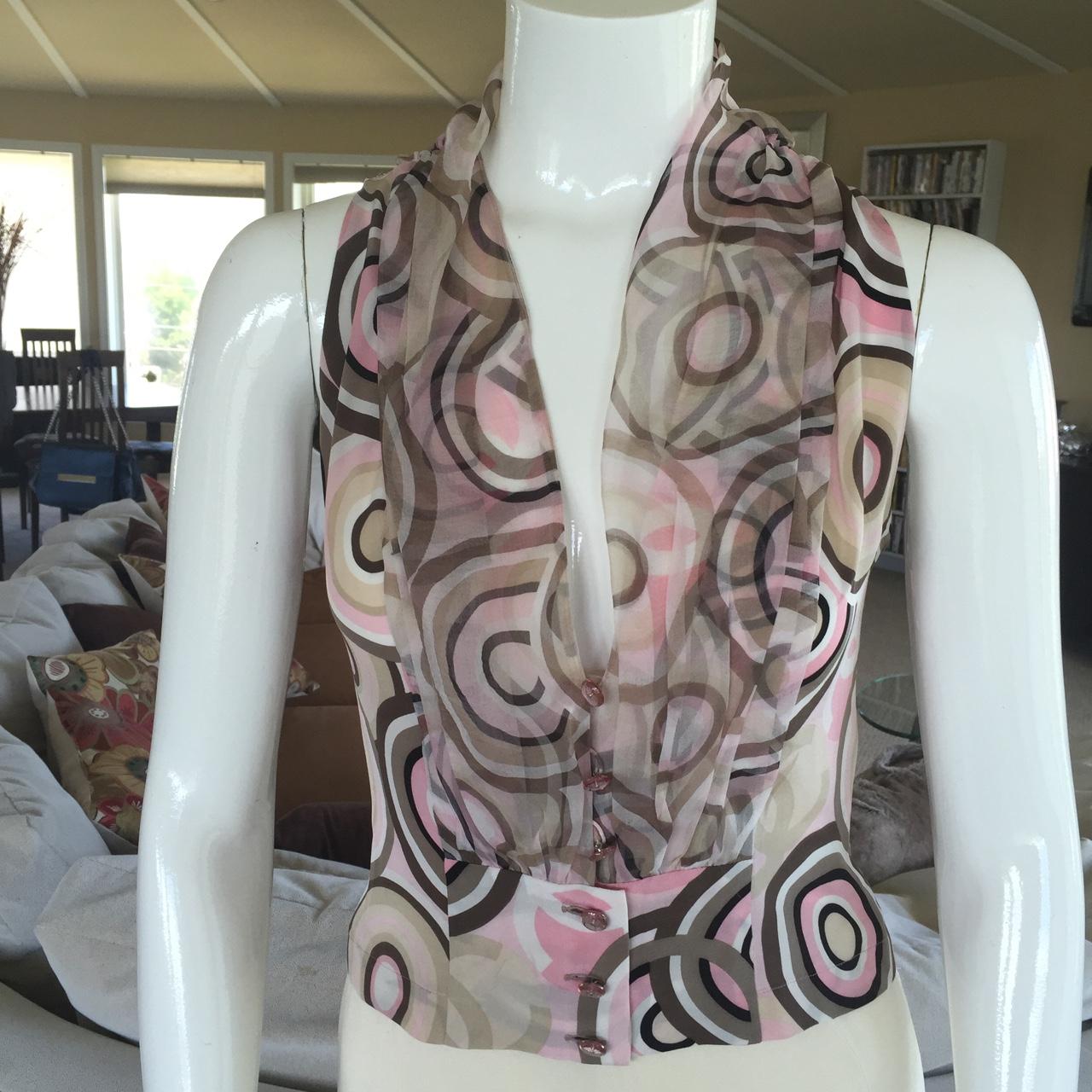 Vintage, perfect condition, authentic Chanel silk