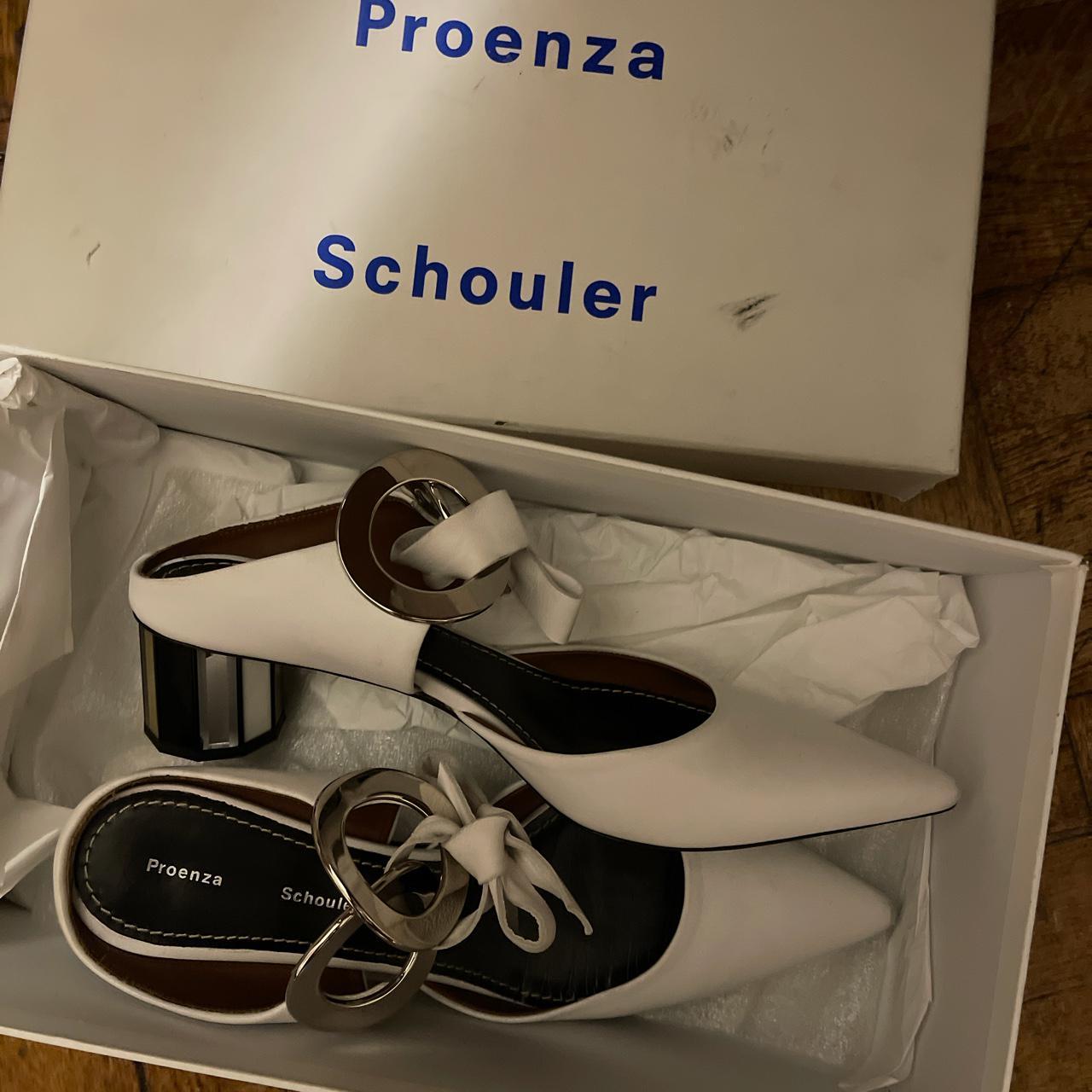 Proenza schouler Grommet Block Heel Mules 995