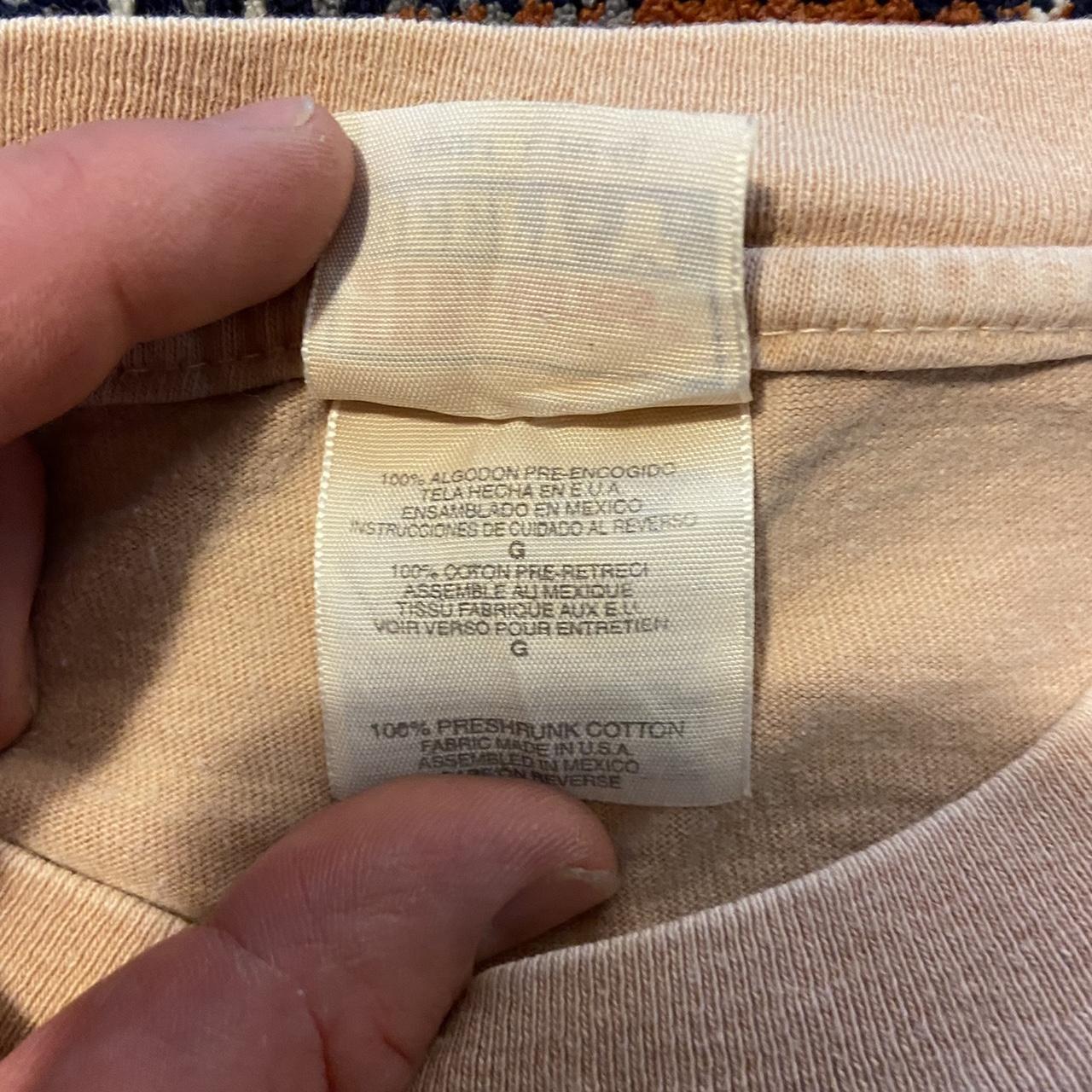 新品　Hanes テキサスダートTシャツ ブラウン Vintage Texas Dirt Shirt Longhorn Hand Dyed with | Depop