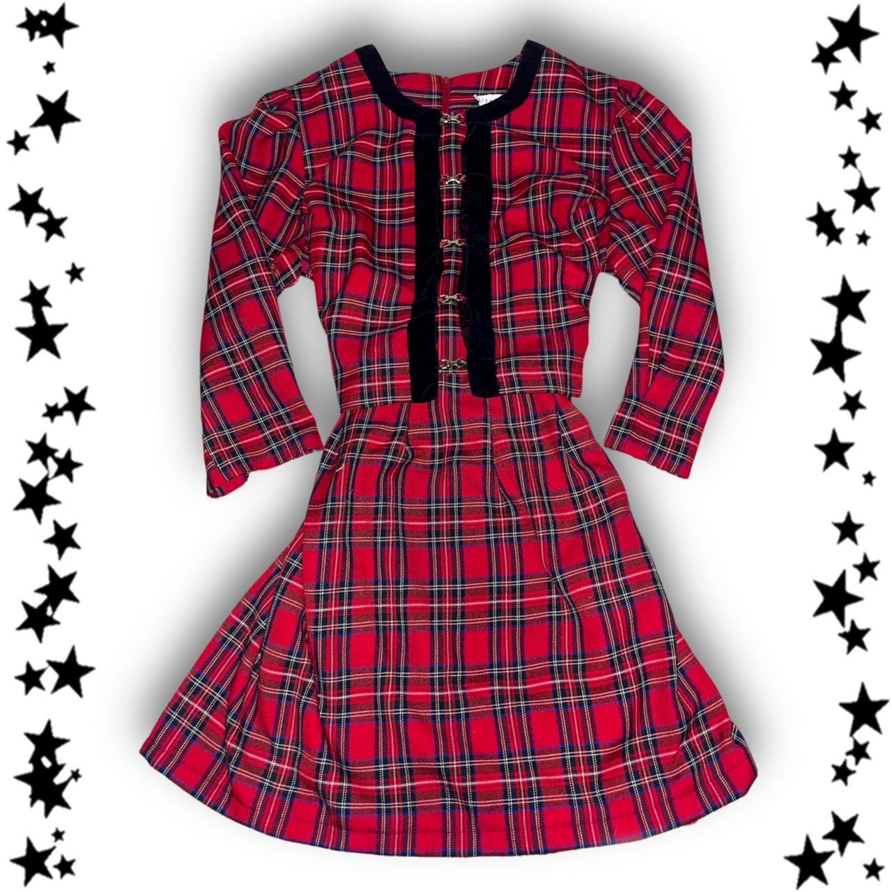 cute tartan dress