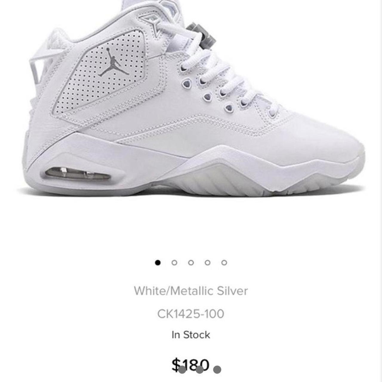 Nike Jordan B'Loyal GS 'White' White/Metallic Silver...