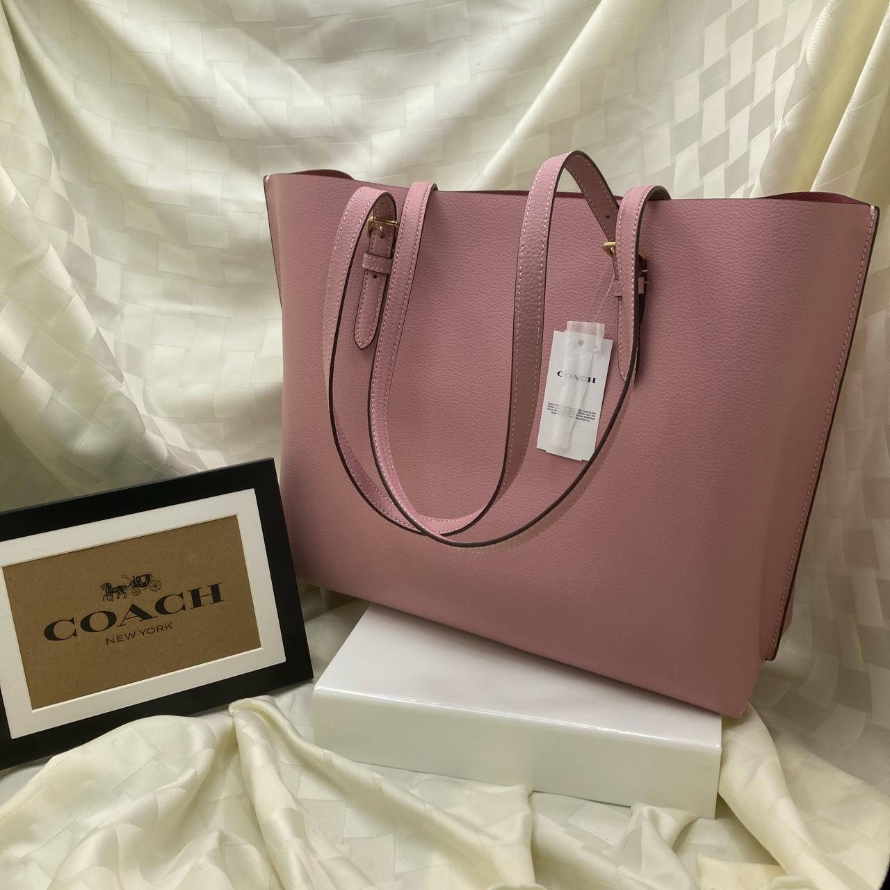 Leather avenue hot sale tote coach