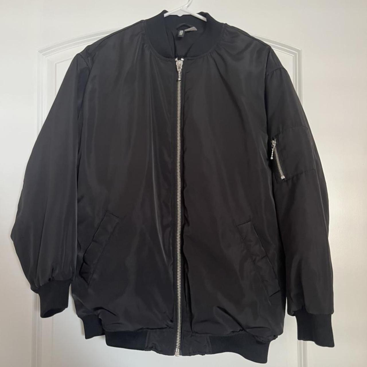 H&M Women's Black Jacket | Depop