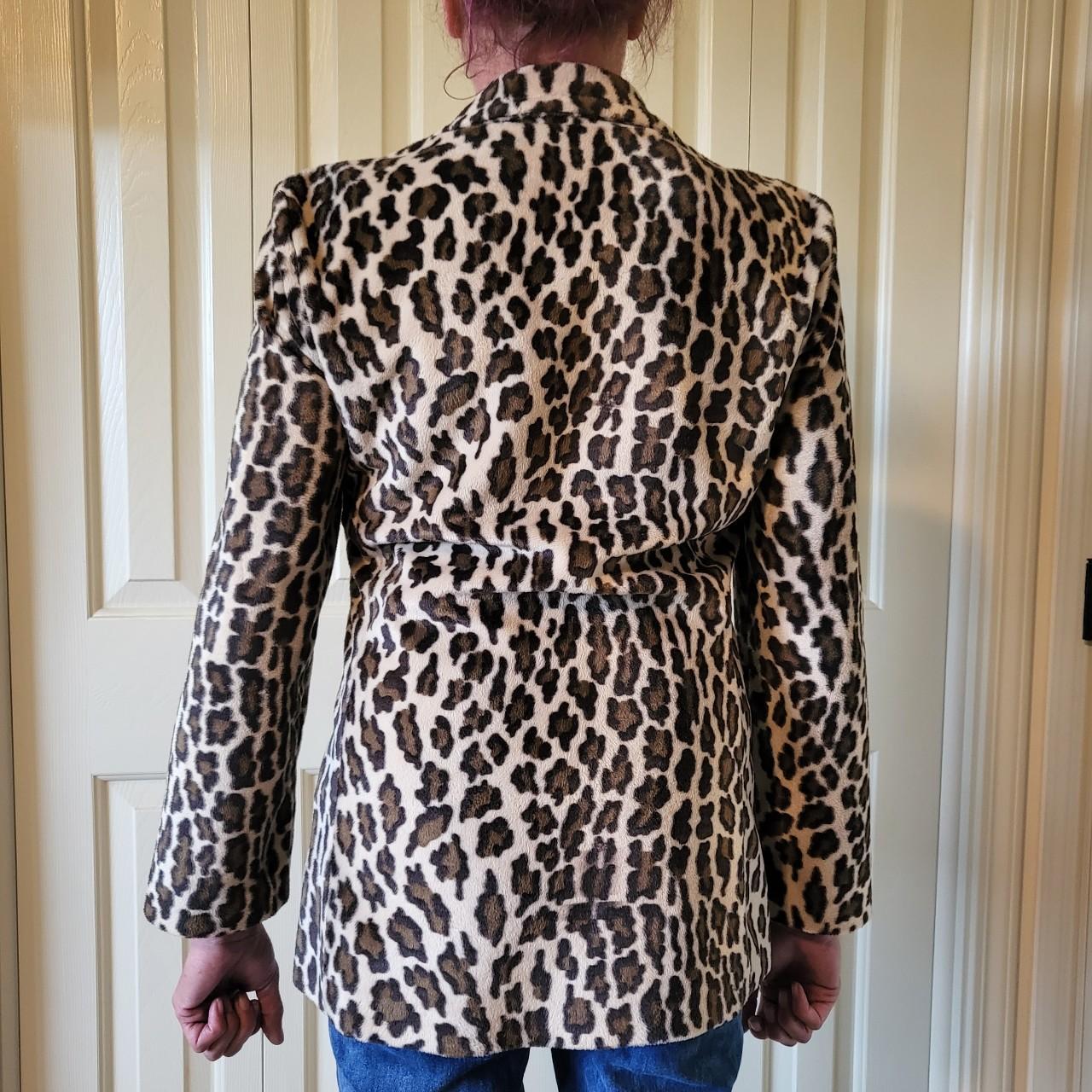 Cheetah peacoat clearance