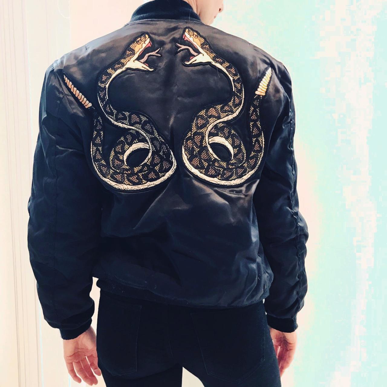 Snake clearance embroidered jacket