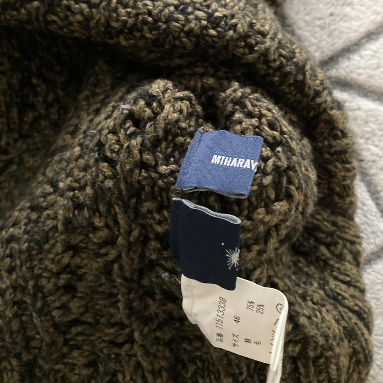 Maison Mihara Yasuhiro Men's Khaki Jumper (4)
