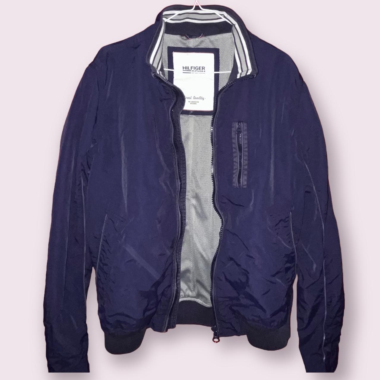 TOMMY HILFIGER bomber jacket 📍thick ribbed Depop