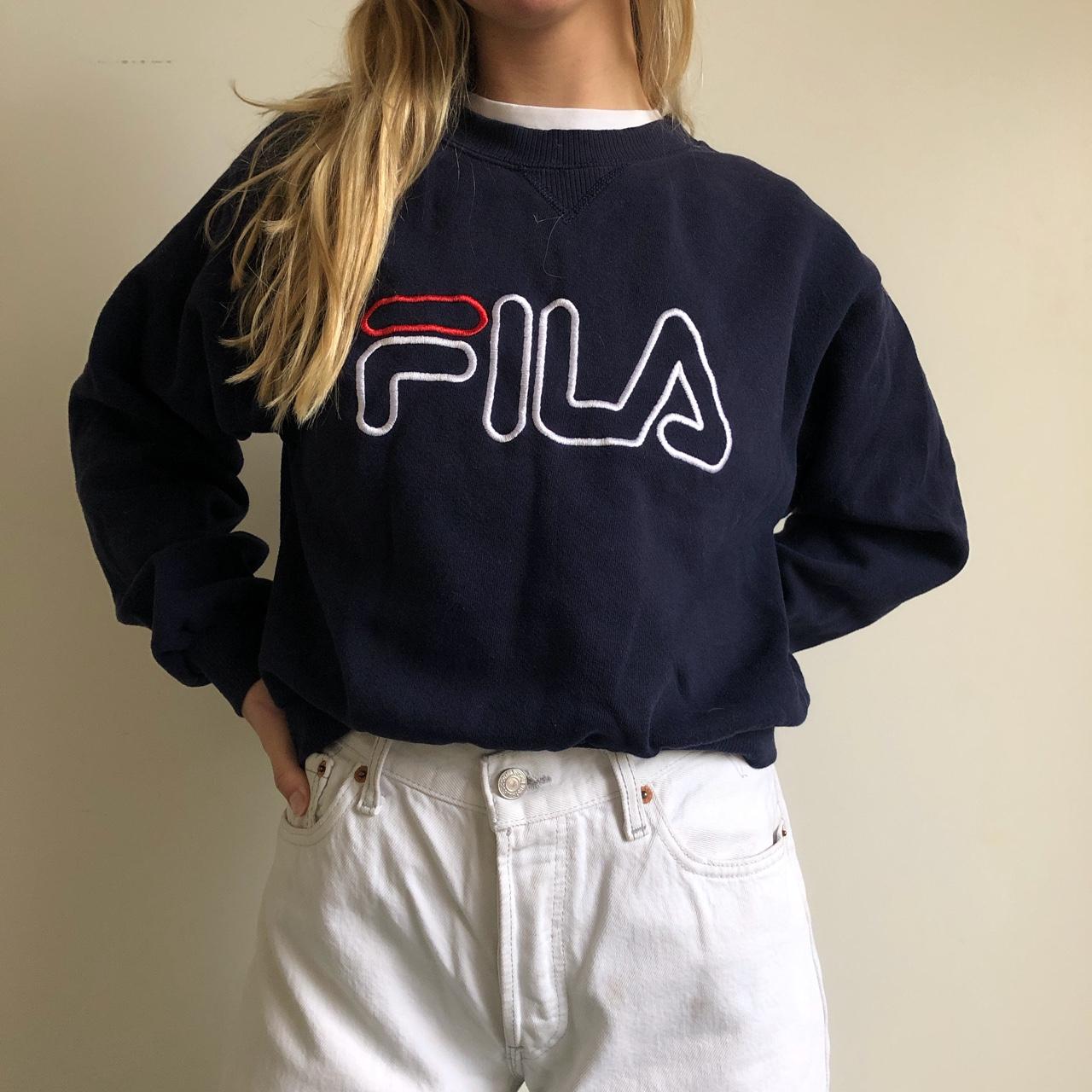 Cropped store fila jumper