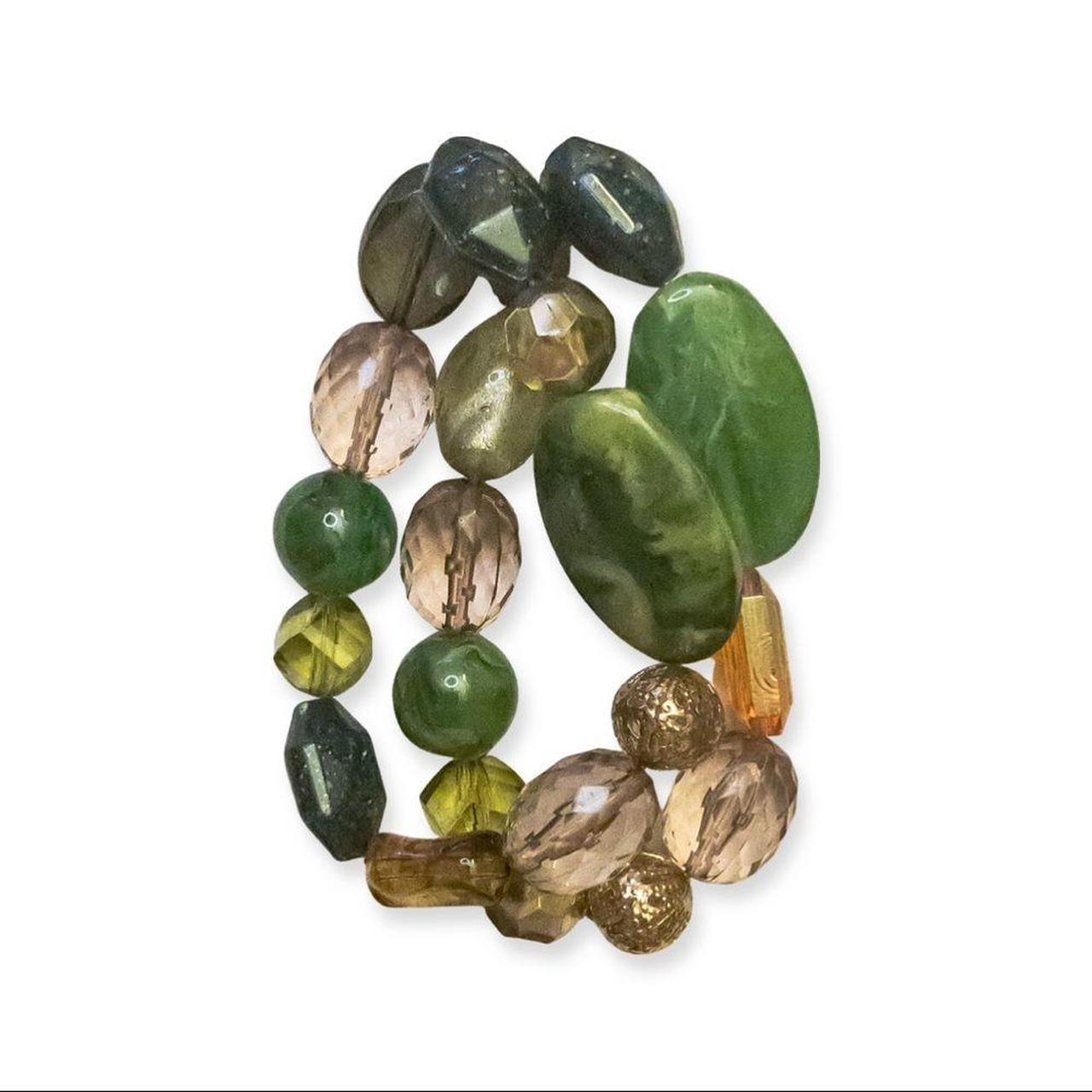 Product Image 2 - Beautiful green stone necklace with