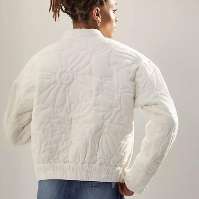 relaxed quilted jacket