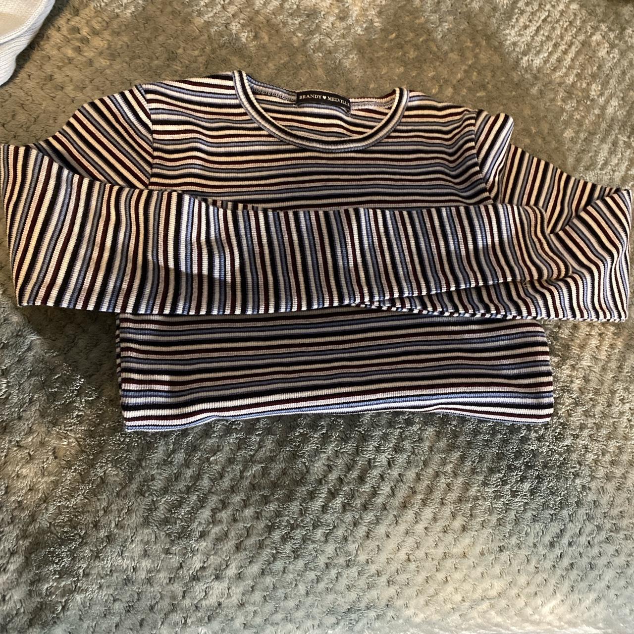 Brandy Melville Long Sleeve Top so cute!!! it’s a... Depop