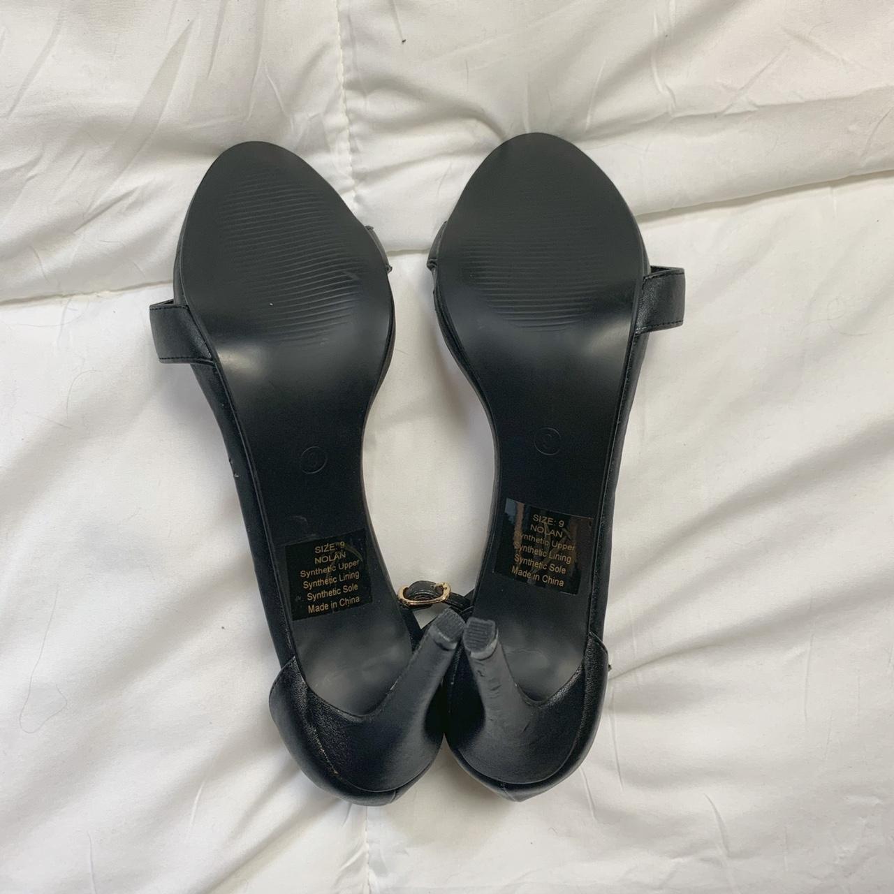 Billini black nolan sandal heels A few tiny scuffs... - Depop
