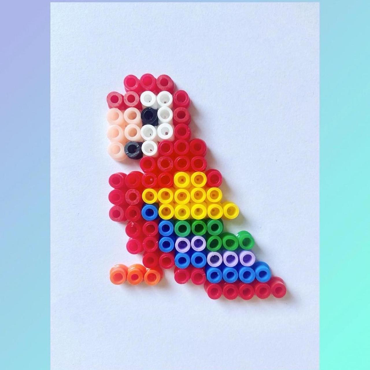Parrot Hama bead design! 🦜 #hamabeads
