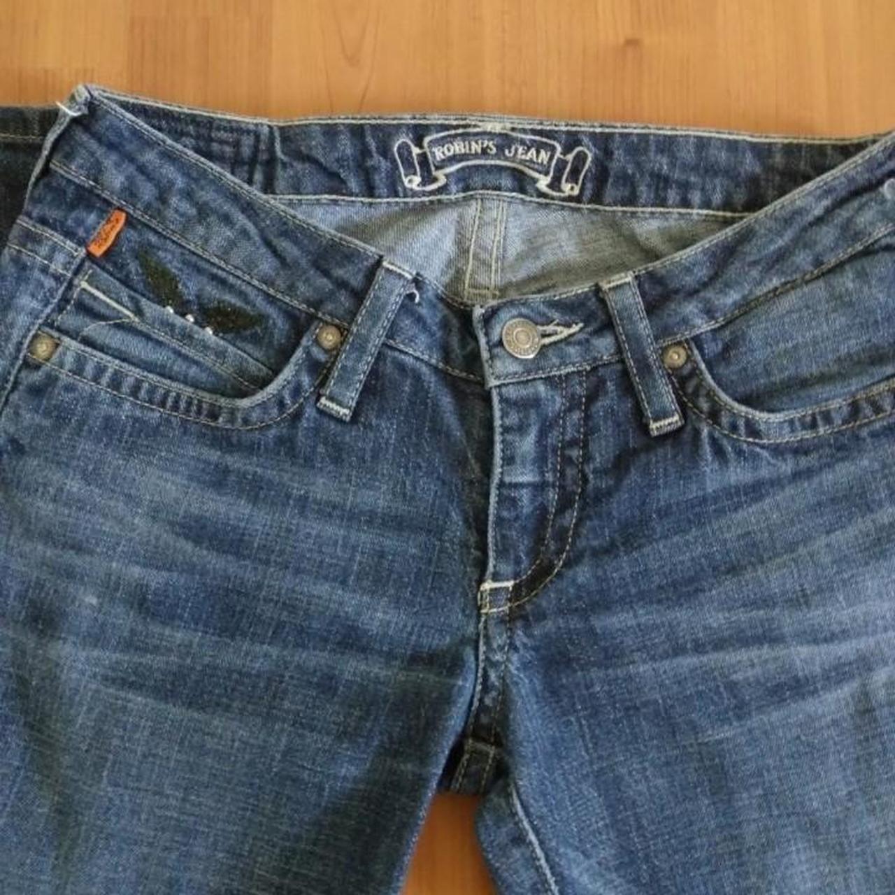 Robin's Jeans Blue Skinny Jeans Women's Low Rise.... - Depop