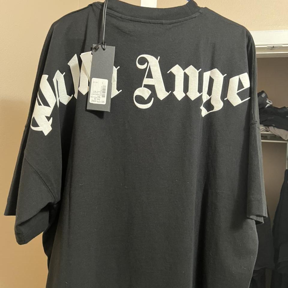 Palm angels miami logo tshirt - size small Tshirt - Depop