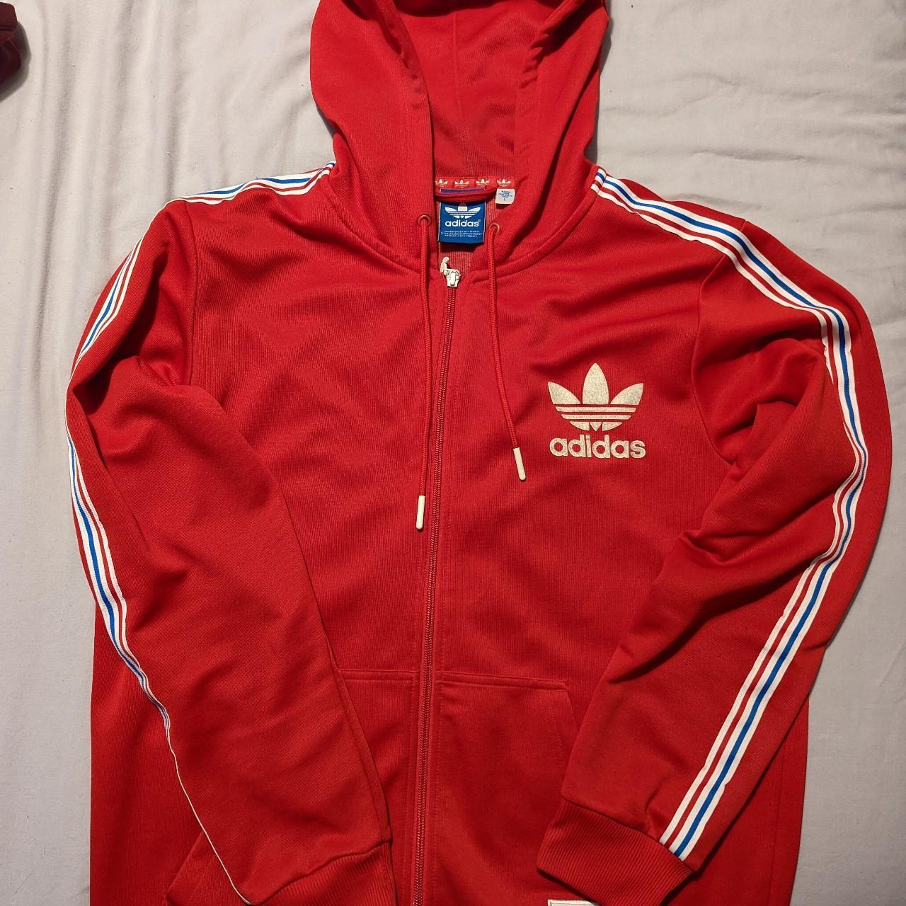 Adidas Olympics Team GB zip hoody in good condition. - Depop