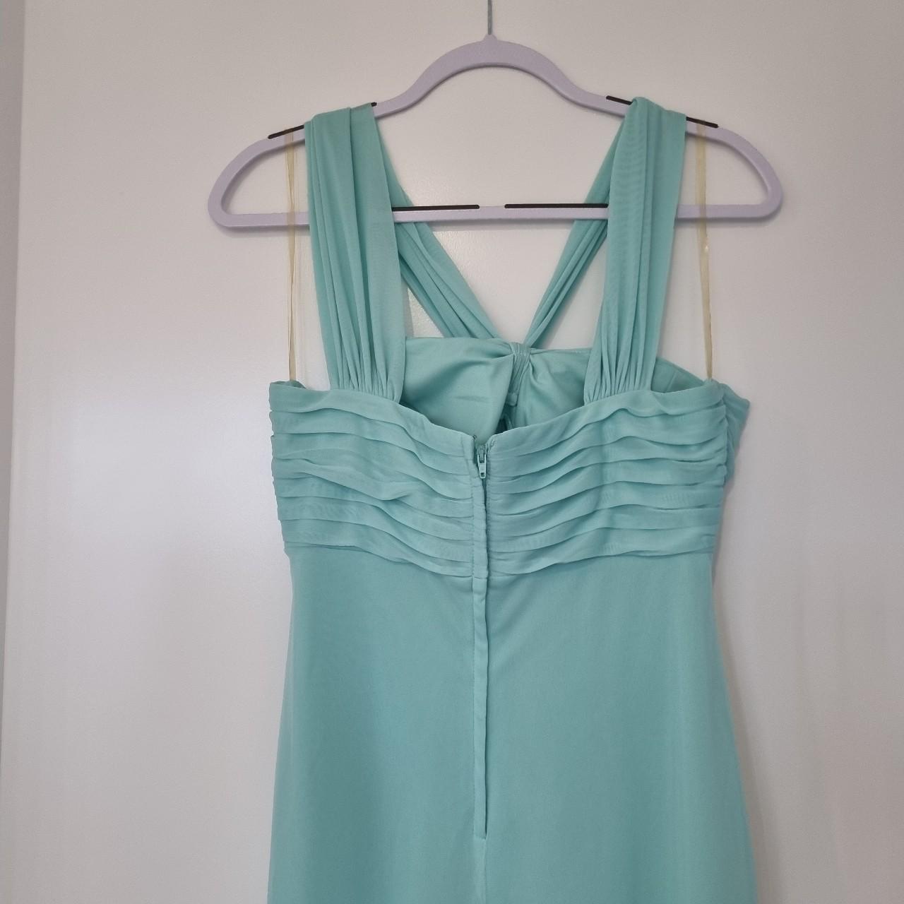 Light aqua formal dress 👗 ️ Beautiful, classic... - Depop