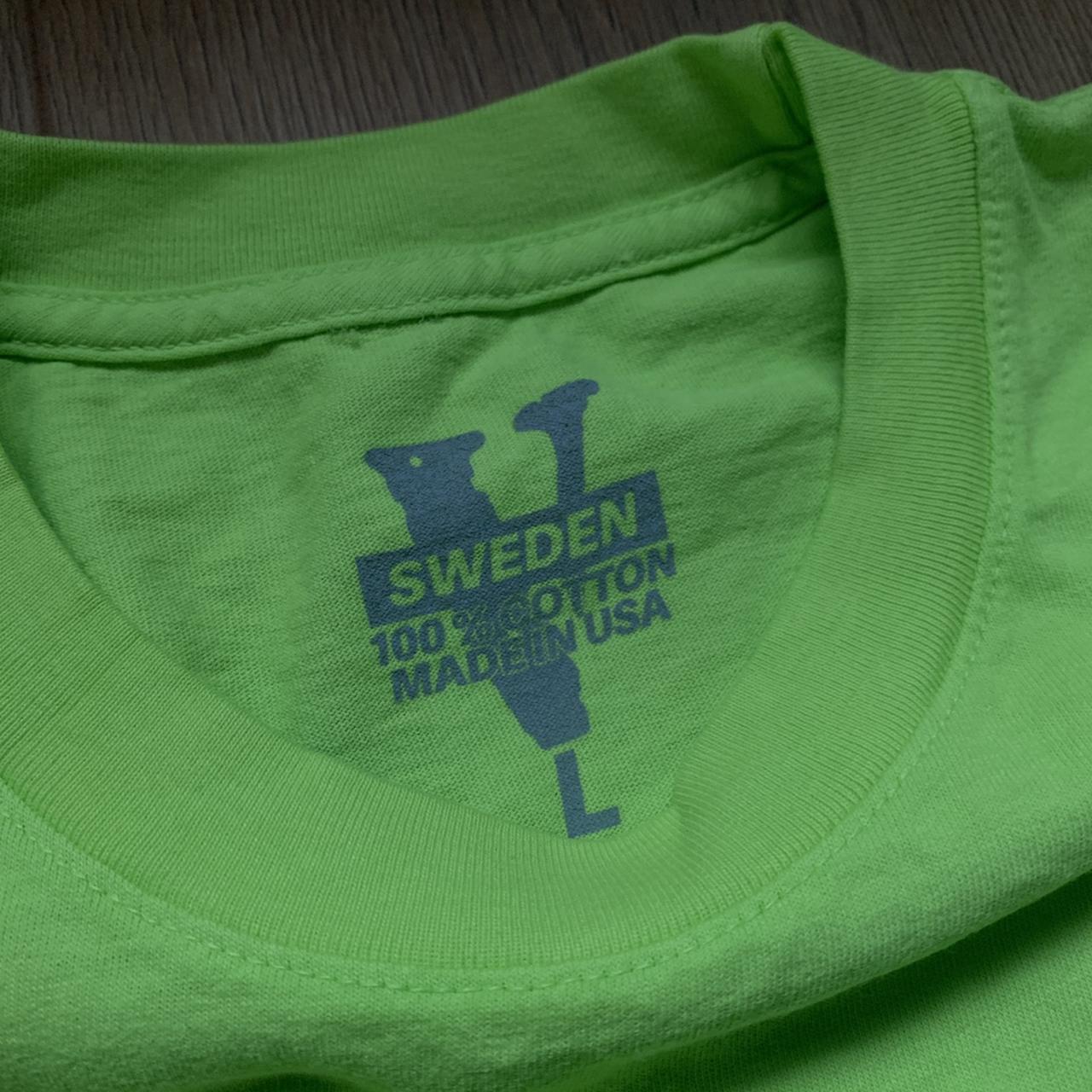 Vlone A$ap Rocky Sweden Tour Stockholm Made in USA Promenad Green Sweatsuit  Sz L