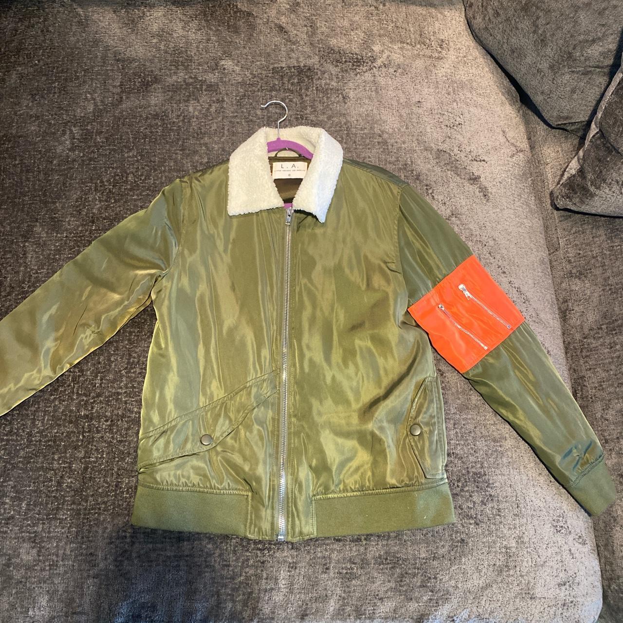 Lifted Anchors Men's Green Jacket