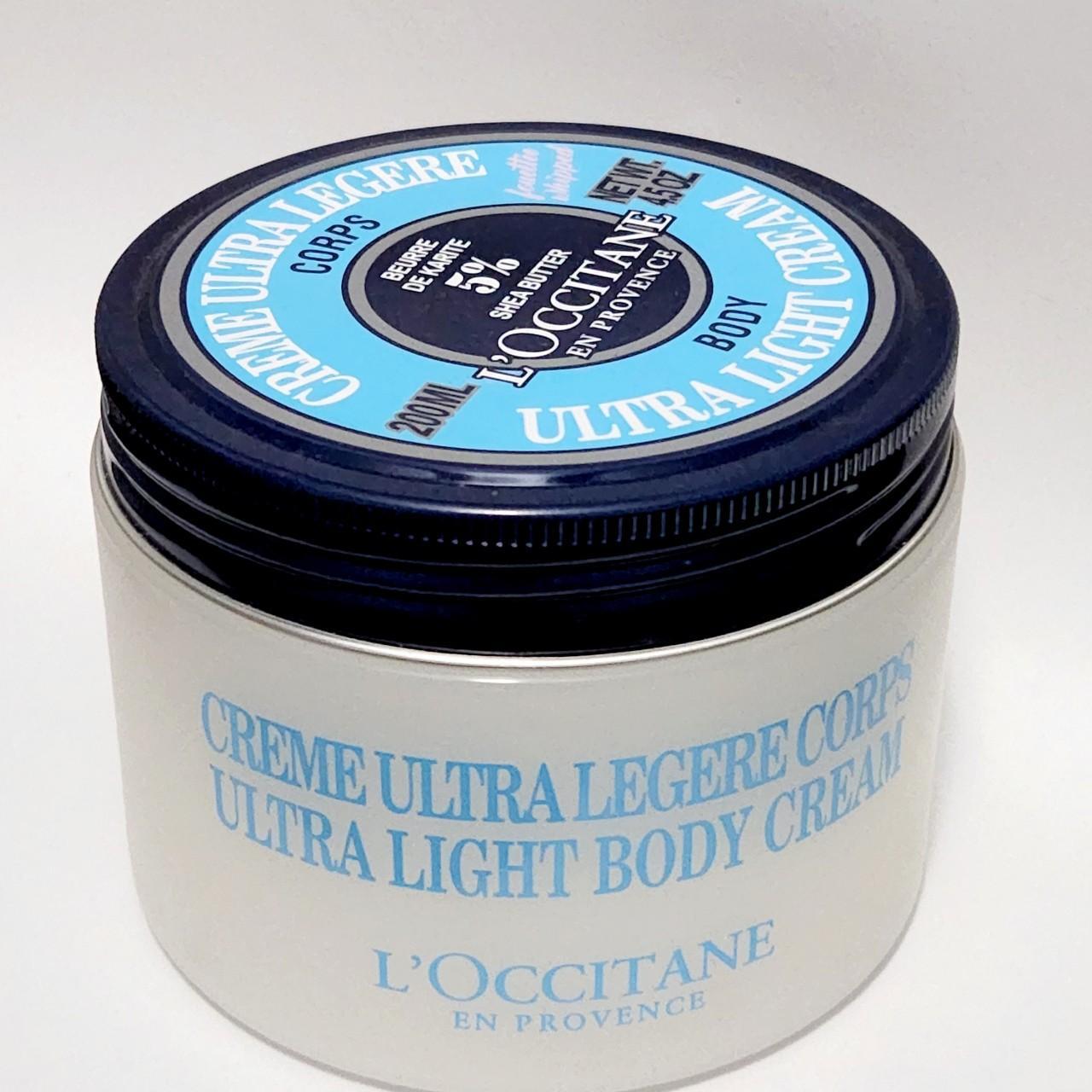 L'Occitane Body Cream Ultra Light with Shea Butter... Depop