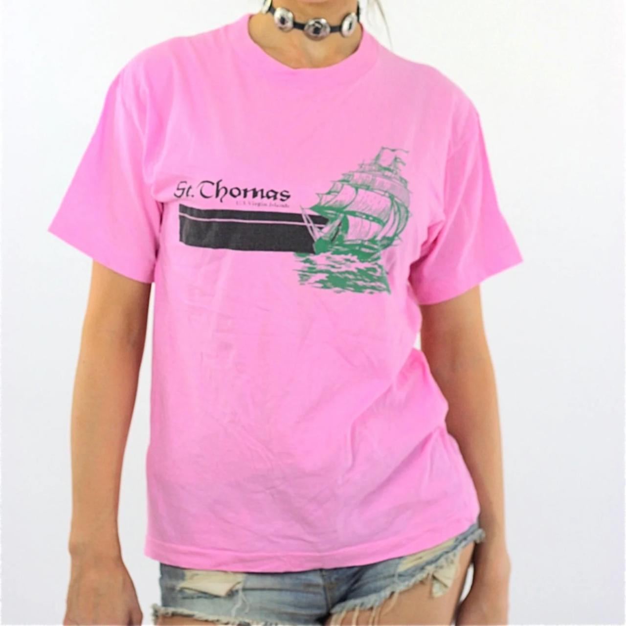 Vintage Women's T-Shirt - Pink - M